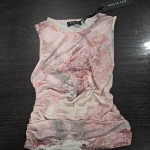 White Fox Boutique Blouse New With Tags